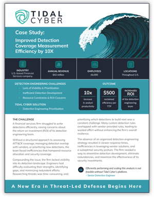 Case Study Improved Detection Coverage Cover