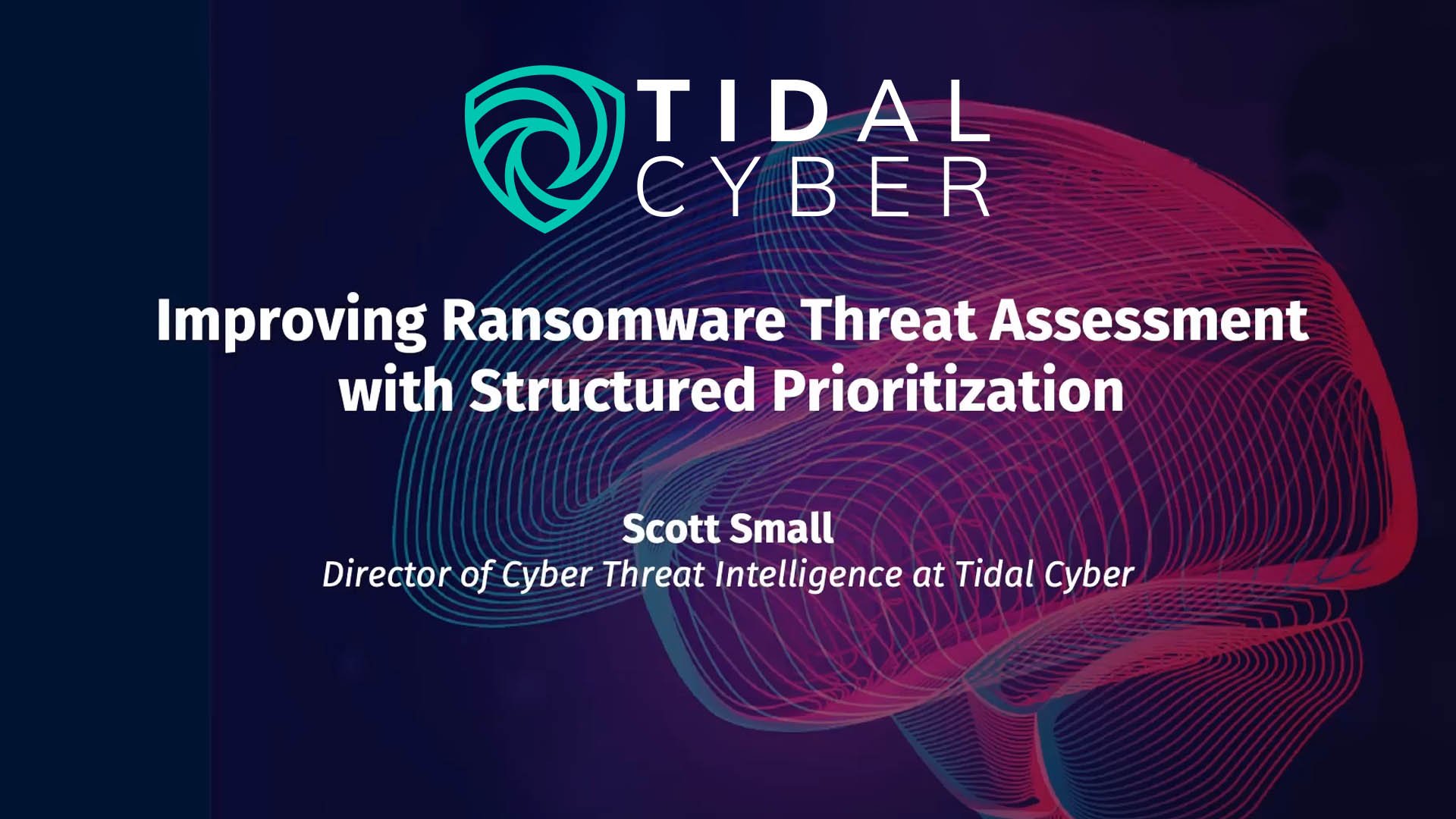 Improving Ransomware Threat Assessment with Structured Prioritization Webinar Cover