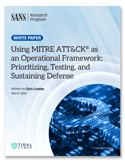 White Paper MITRE Operational Framework Cover